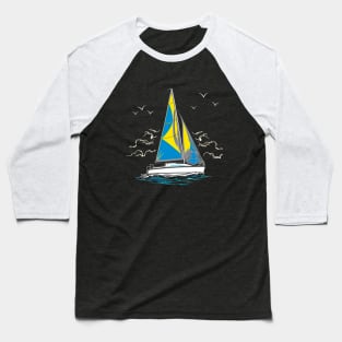 Sail into the Mystic Baseball T-Shirt